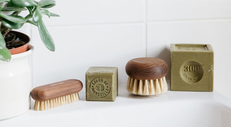 Andree Jardin Heritage Nailbrush, Ash - Image 5