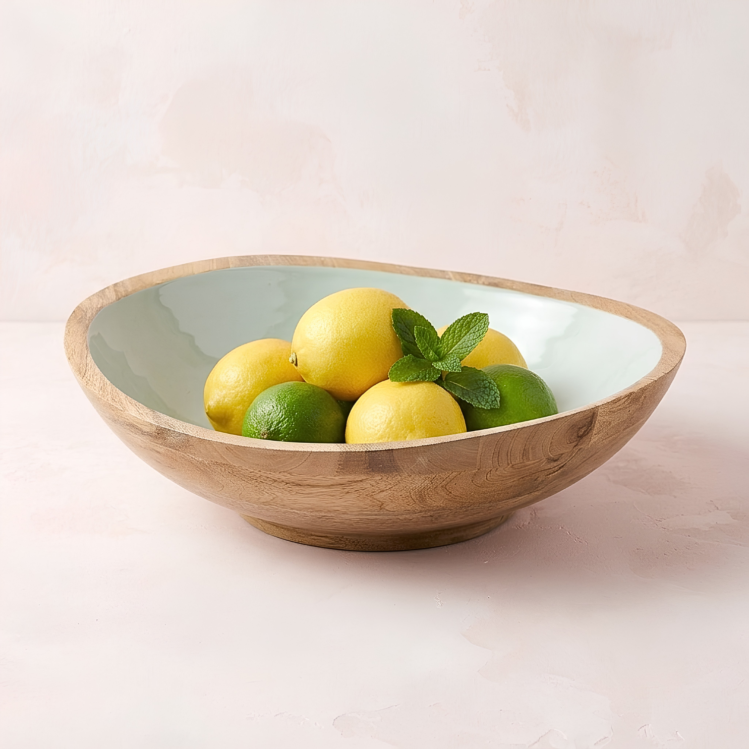 Madras Oversized Bowl, Sage - Image 2