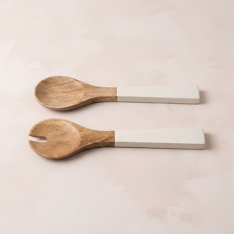 Couverts de service Madras, Taupe