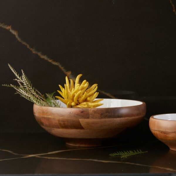 Madras Curva Footed Bowl, Large - Image 3