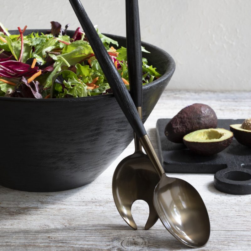 Arendal Aged Bronze Serving Set - Image 2