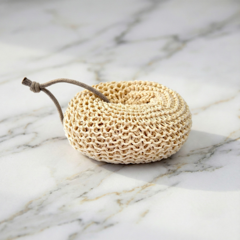 Andree Jardin Organic Cotton Bath Sponge