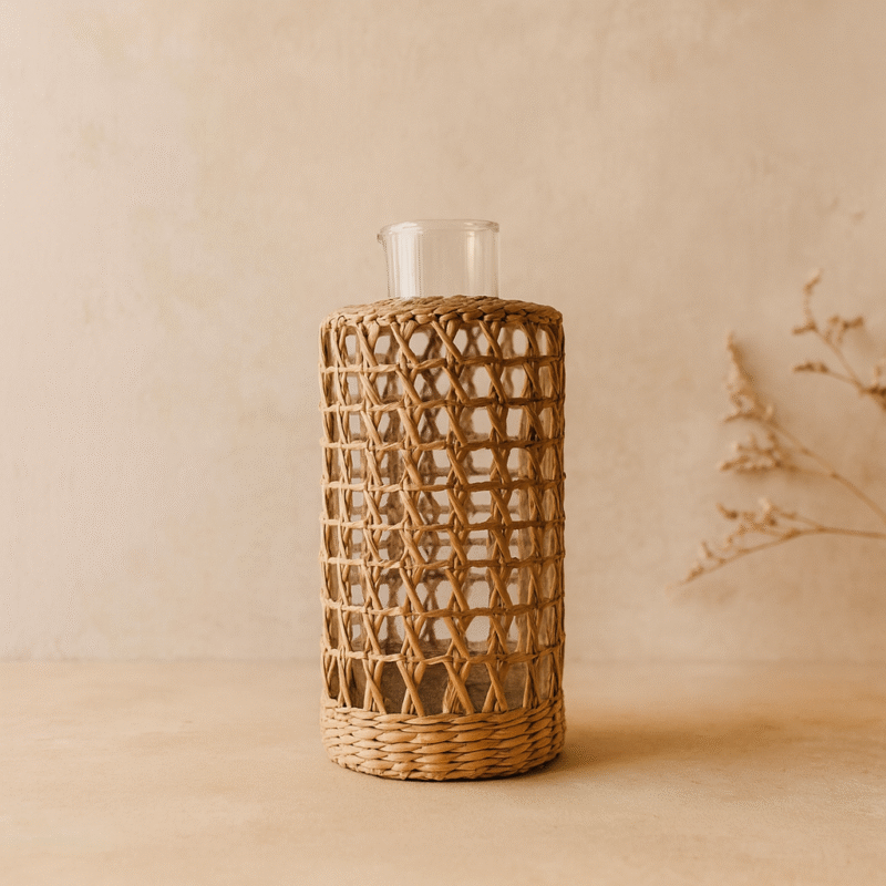 Seagrass Cage Large Carafe