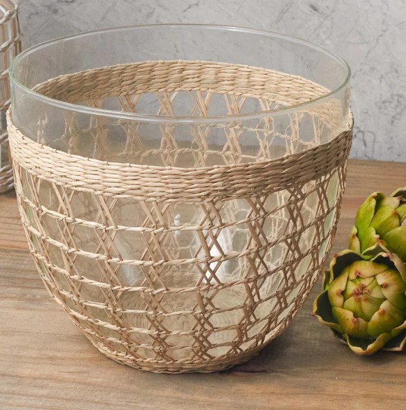 Seagrass Cage Large Bowl