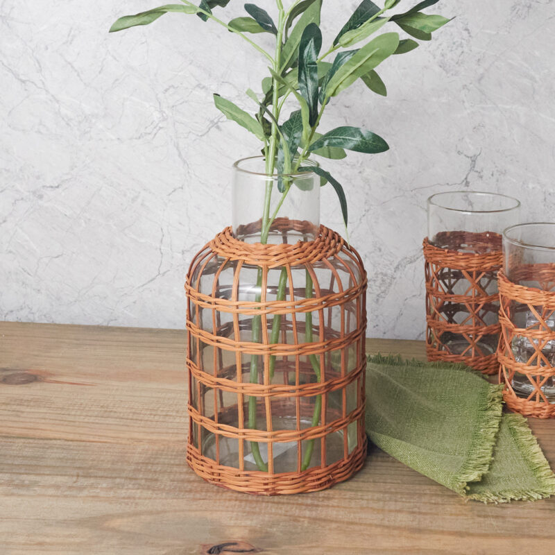 Vase en rotin Seagrass, Sm