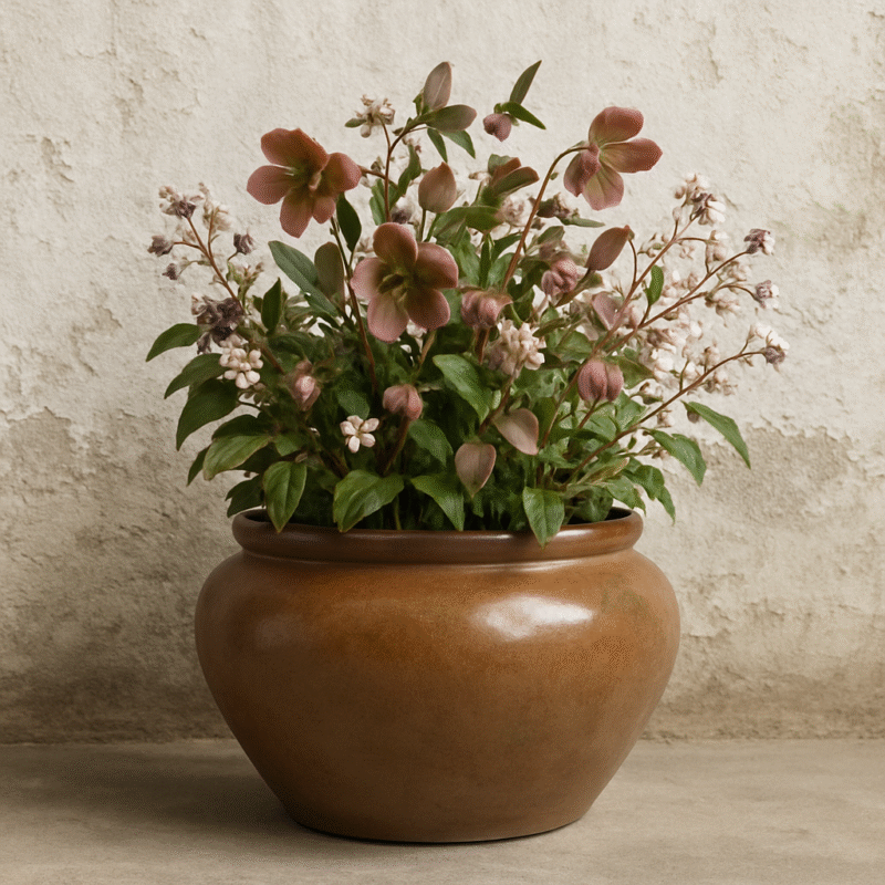 Pot de jardinage Petit - Poterie Renault (4 L) - Sel