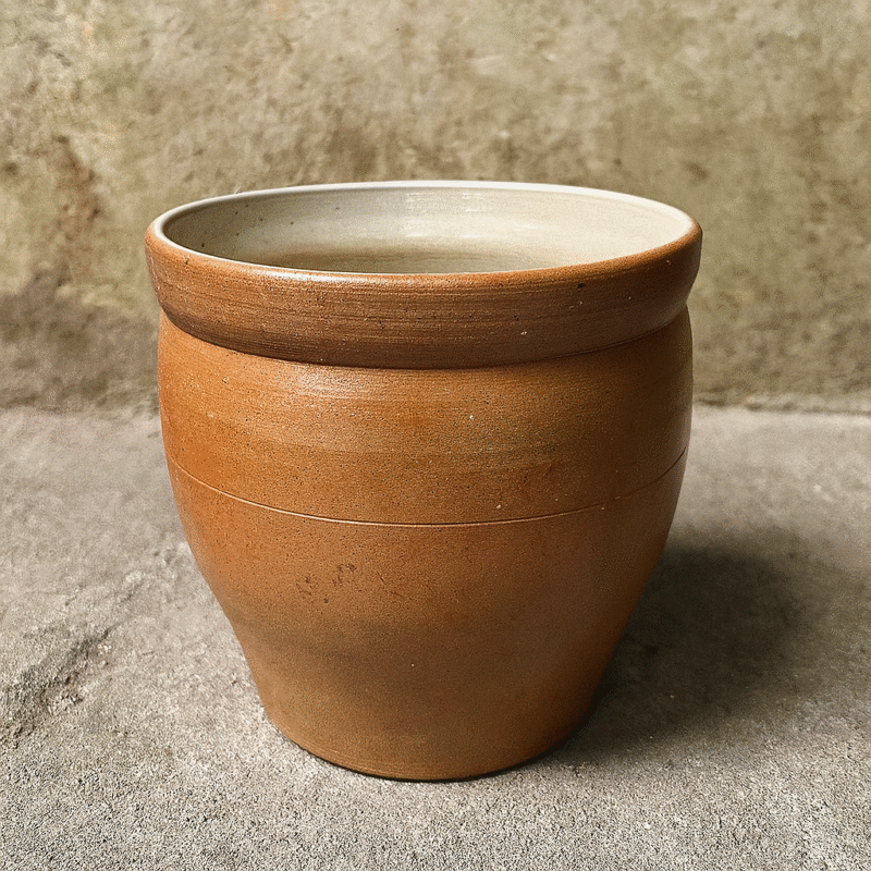 Pot de jardinière, sans trou de drainage Poterie Renault (6 L) Style #1 - Sel