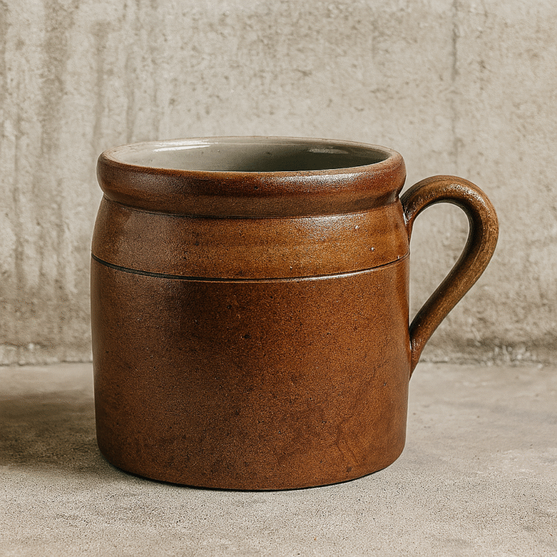Bocal avec anse Poterie Renault (4 L) - Sel