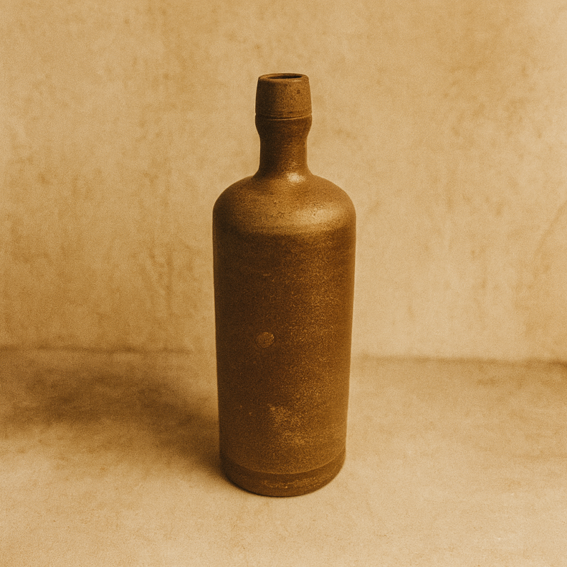 Poterie Renault Bonny Stone Bottle - (1 L) Salt- WITH HOLE