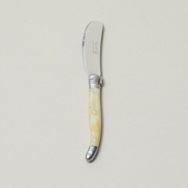 Mini-spatule Laguiole, corne claire - Image 2