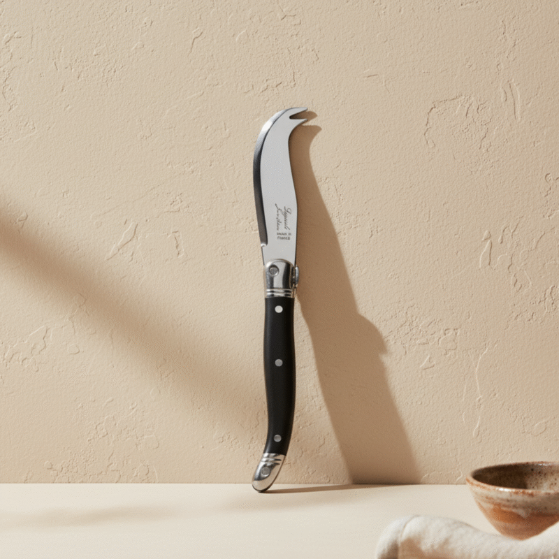 Laguiole Mini Fork-tipped Knife, Black