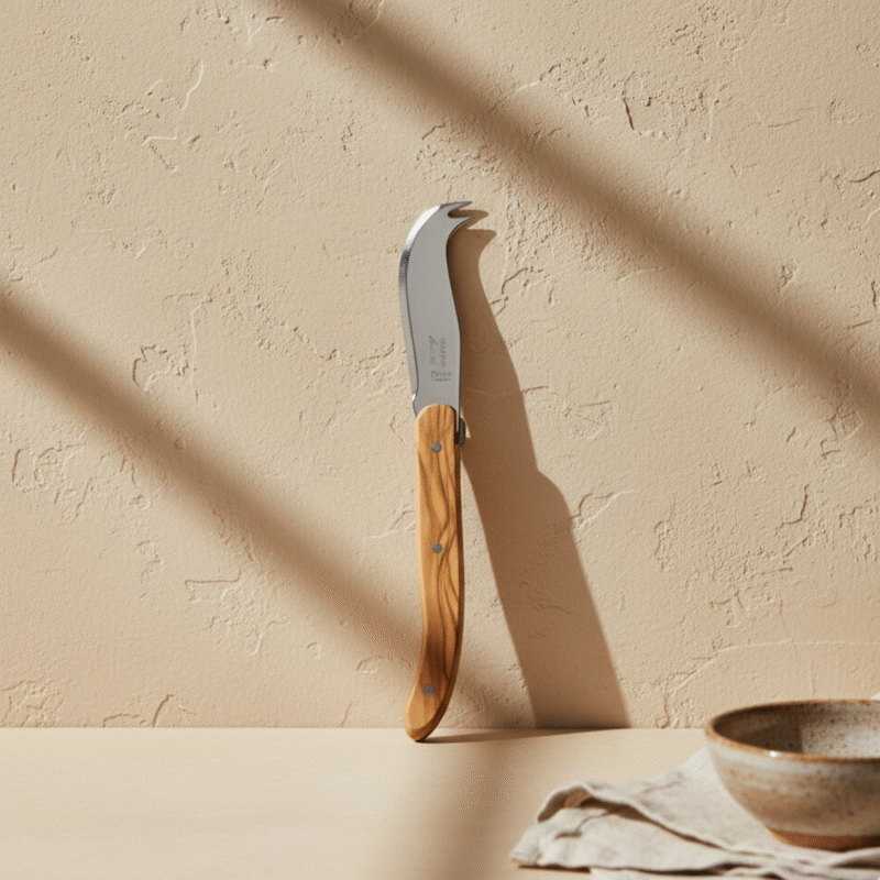 Laguiole Mini Fork-tipped Knife, Olivewood
