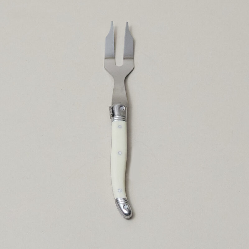 Laguiole Mini Cheese Fork, Ivory - Image 2