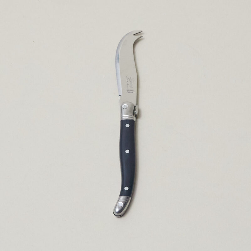 Laguiole Mini Fork-tipped Knife, Black - Image 2