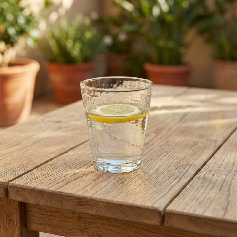 Pebble Glass Tumbler, Short