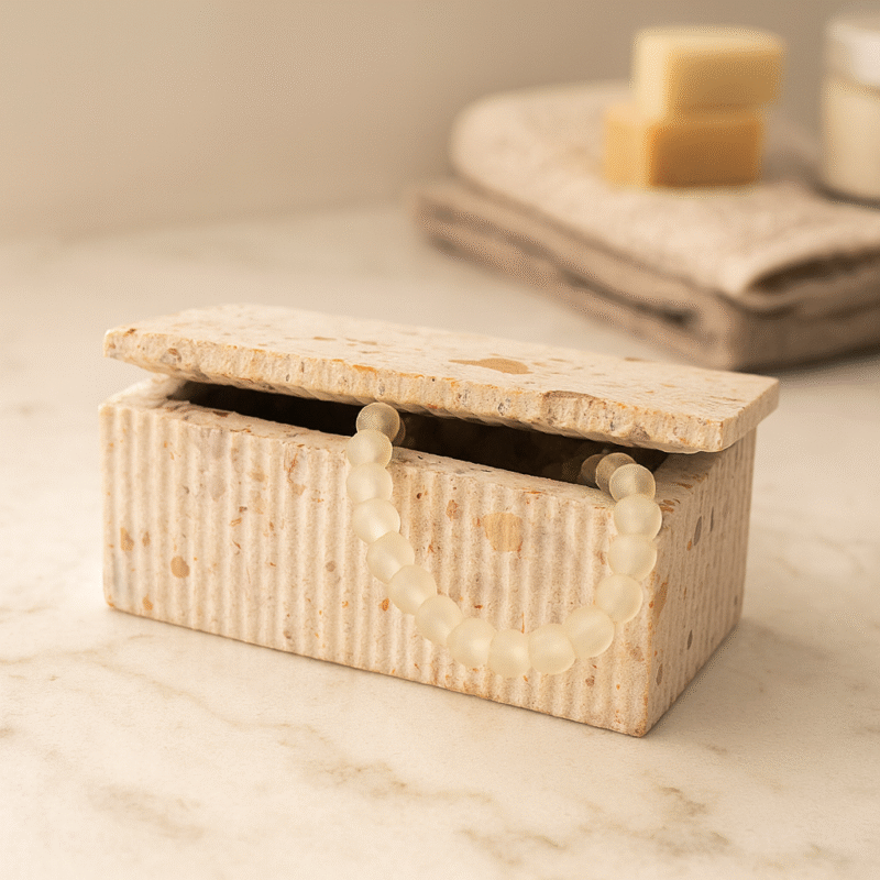 Ataca Marble Box, Large