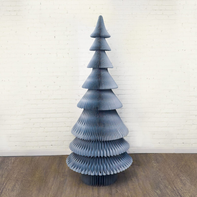 Periwinkle 7ft Paper Tree - Image 2