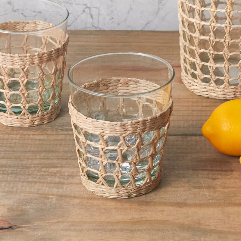 Verre Cage en herbe de mer
