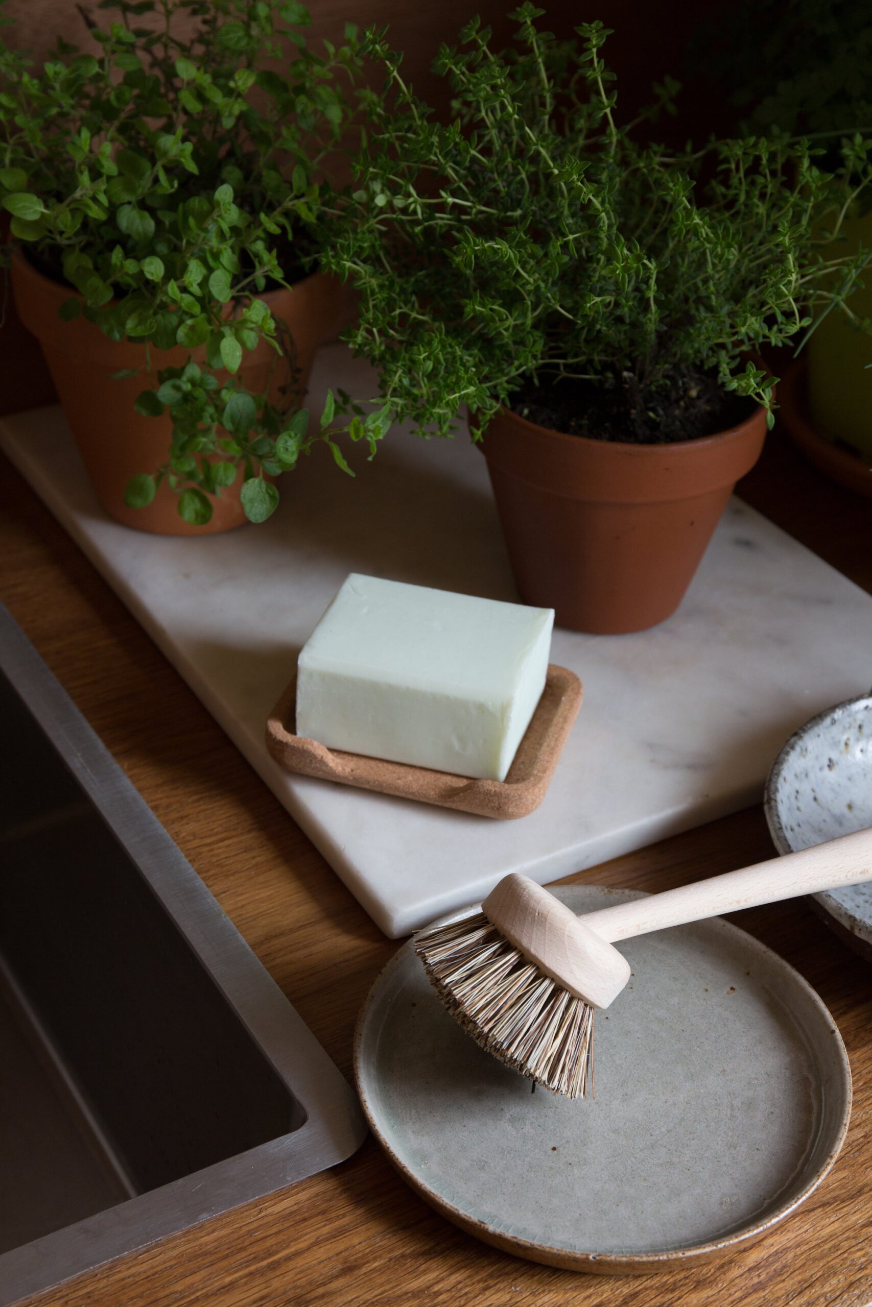 Andree Jardin Solid Dish Washing Soap - Sage Basil - Image 2