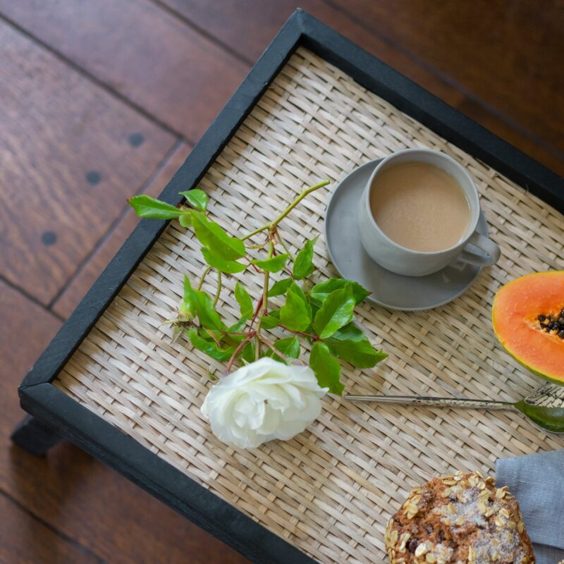 Arendal Rattan Breakfast Tray - Image 2