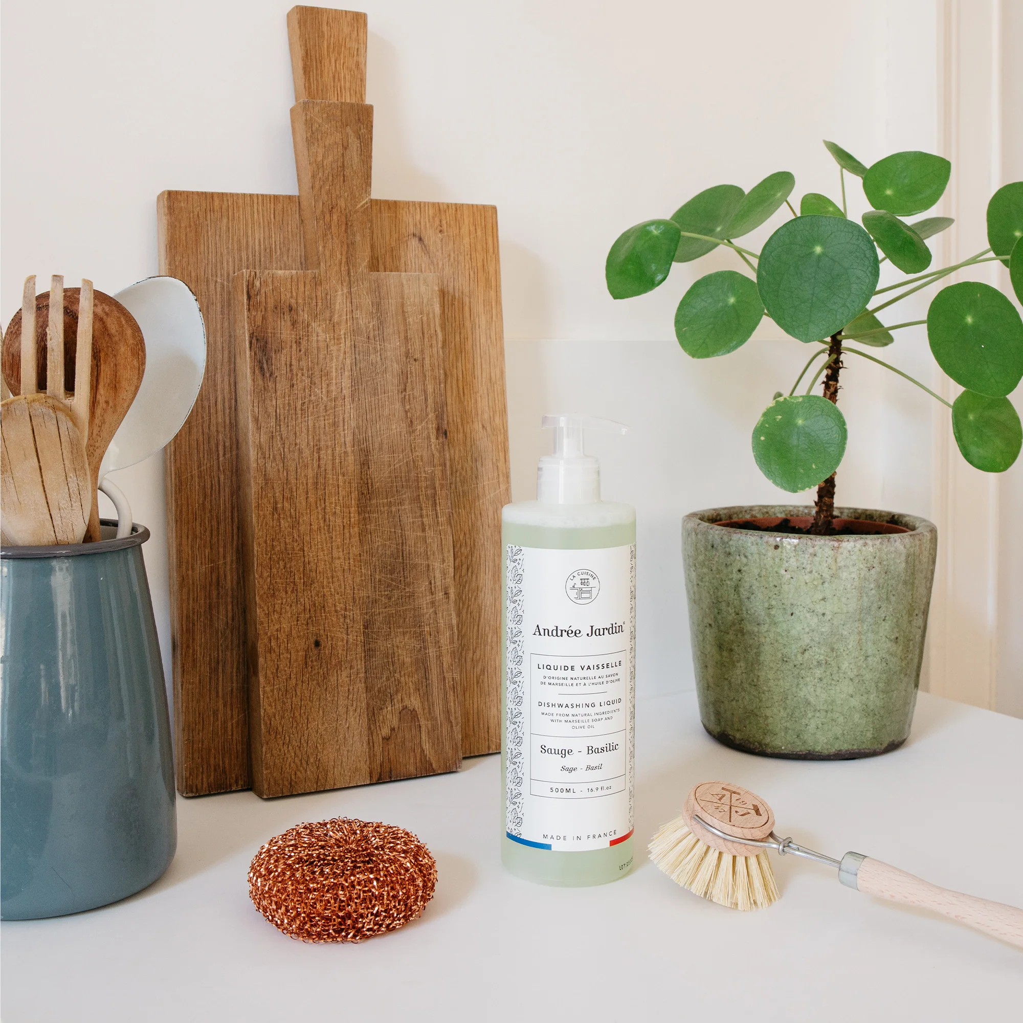 Andree Jardin Dish Washing Liquid REFILL 5L--  Grapefruit & Rose - Image 2