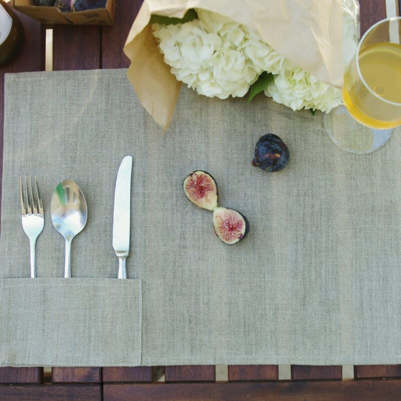 Set de table en lin belge Thieffry