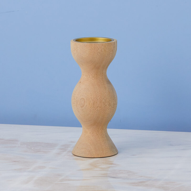 Aurora Pillar Candle Holder, Small