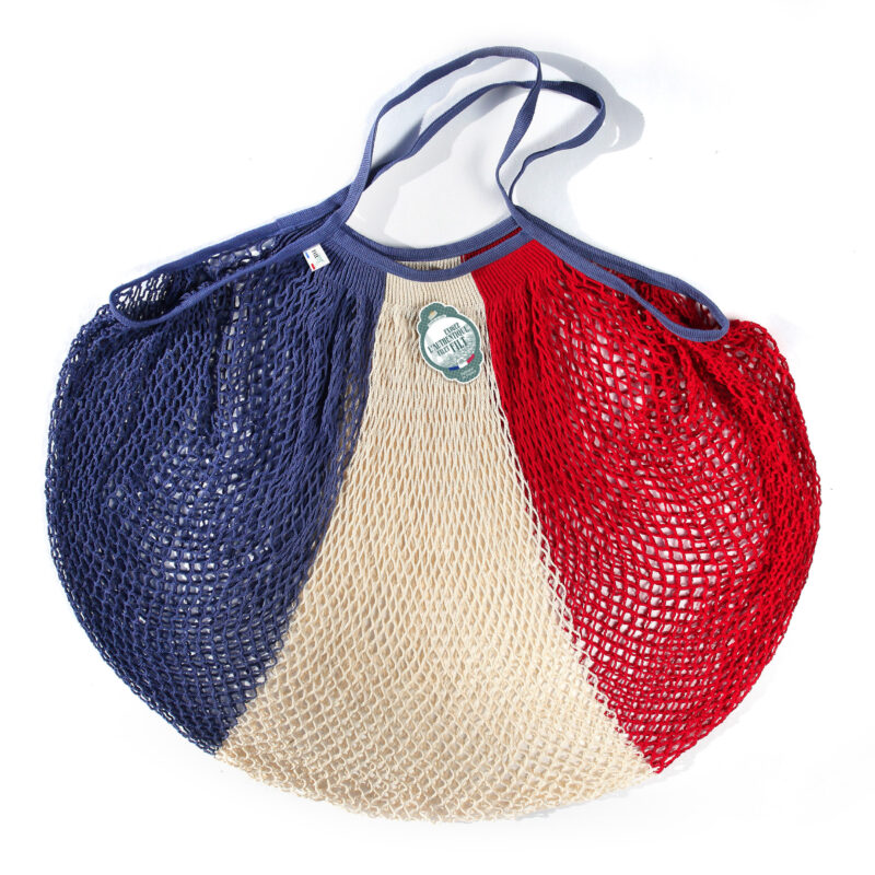 Filt Red, White and Blue Cotton Shopper Large..-230BleuBlancRouge