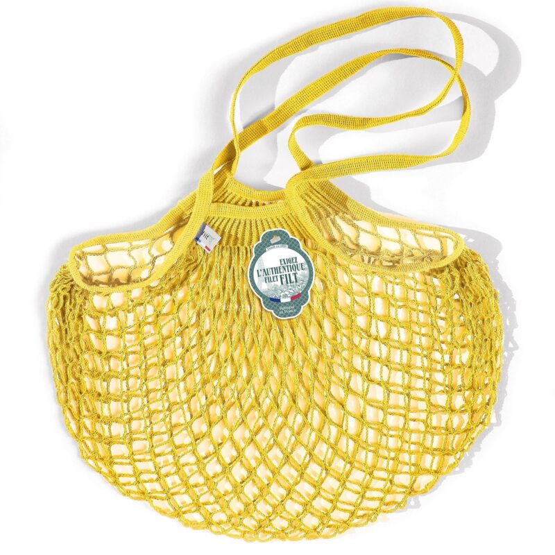 Sac en coton Filt jaune vif, Moyen - 220JAUNE