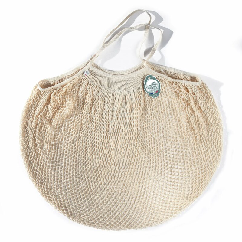 Filt White Cotton Shopper Large-230WHITE