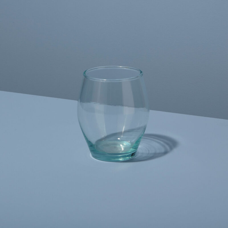 Recycled Glass Stemless Tulip