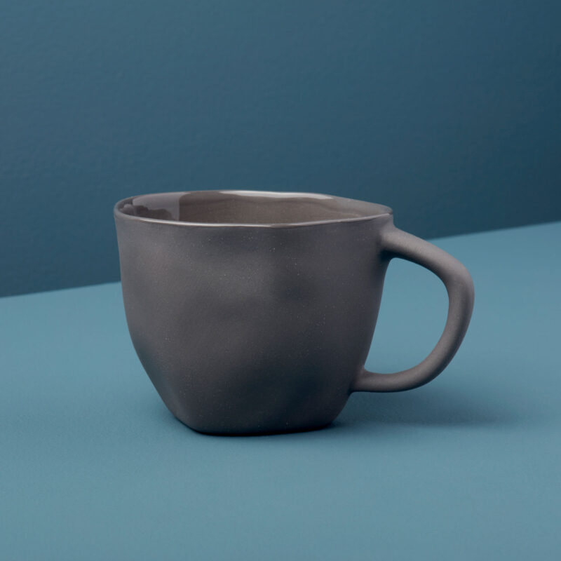 Tasse en grès Tam, Ardoise