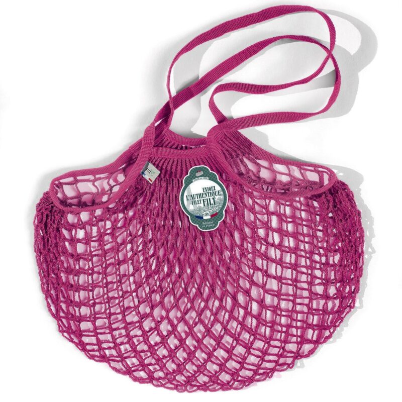 Filt Raspberry Cotton Shopper Medium -220 RASPBERRY