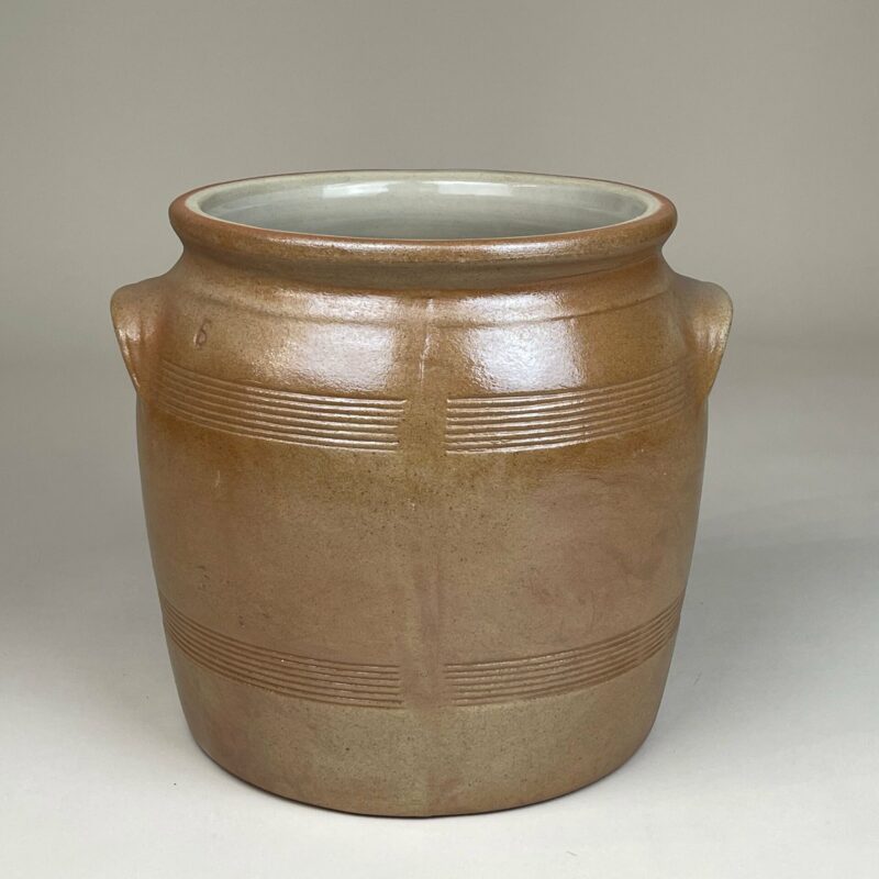 Pot baril Bonny sur Loire - Poterie Renault (Très Grand - 13 L) - Sel