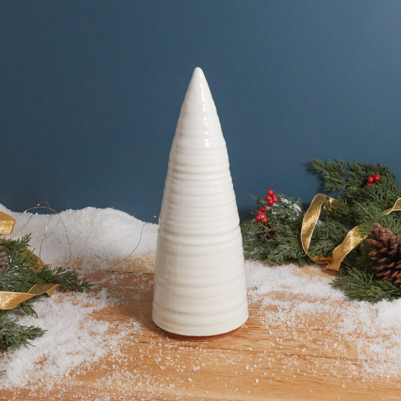 Turned Stoneware Tree, 14" - Image 2