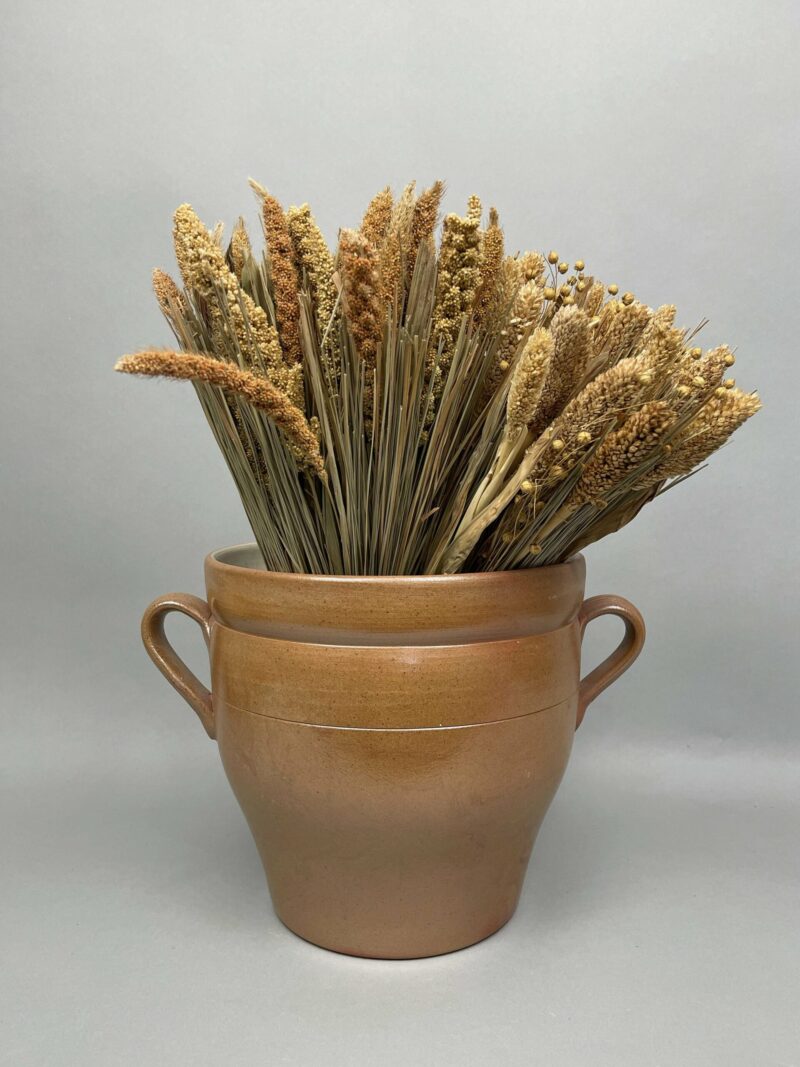Poterie Renault Bonny sur Loire Vintage Cream Jug - Salt (7 L)