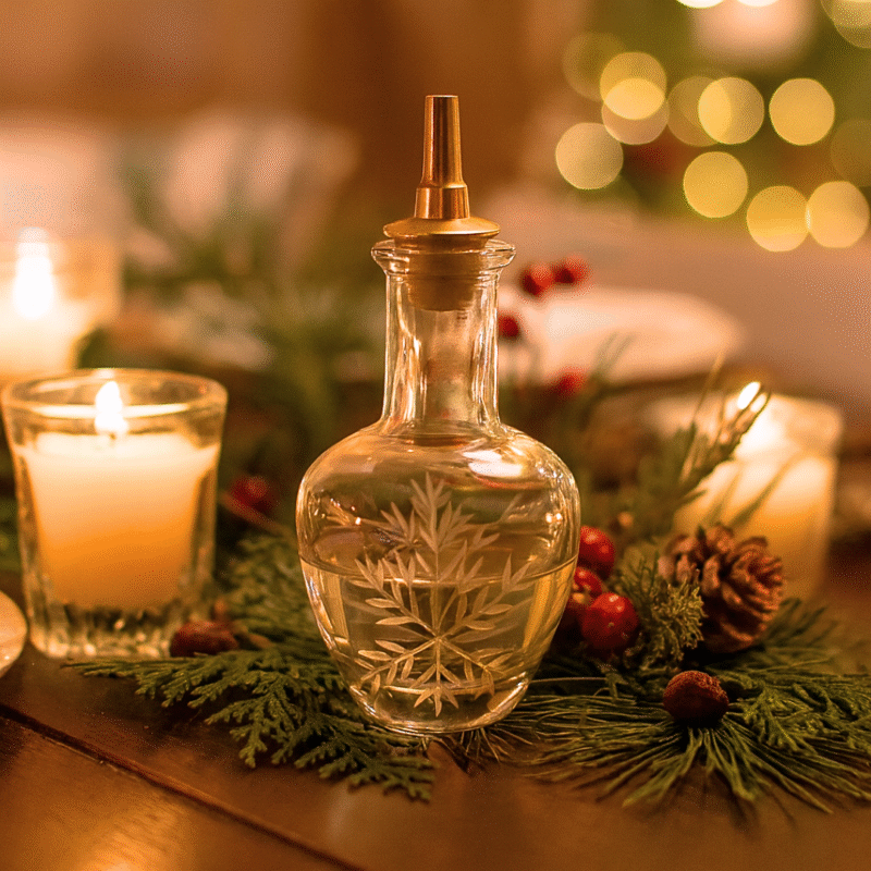 Snowflake Bitters Bottle