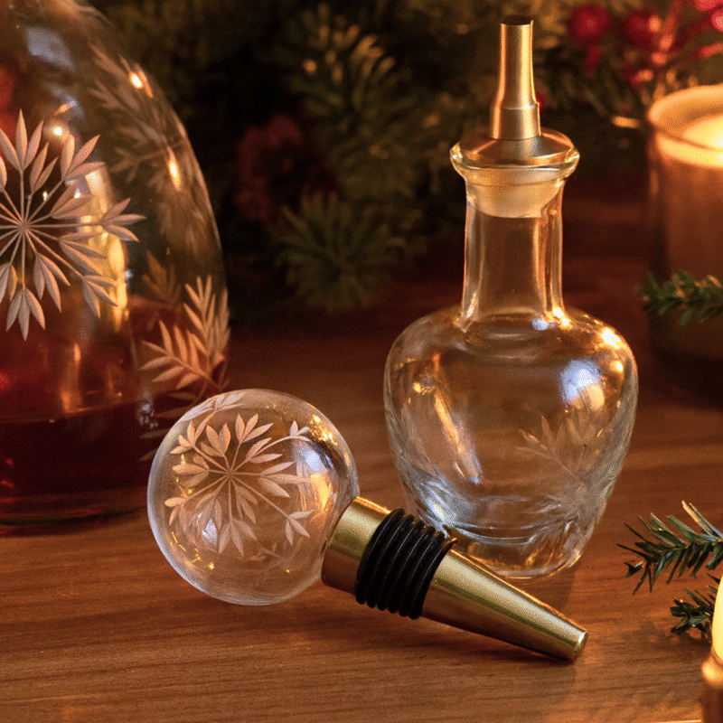 Snowflake Bottle Stopper