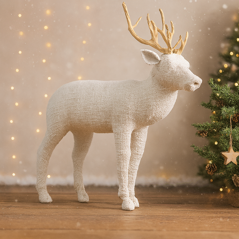 Cotton Glitz Large Reindeer