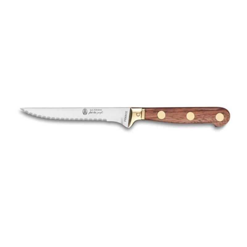 La Fourmi 4 Piece Laiton Steak Knife Set in Wood Presentation box - Image 2