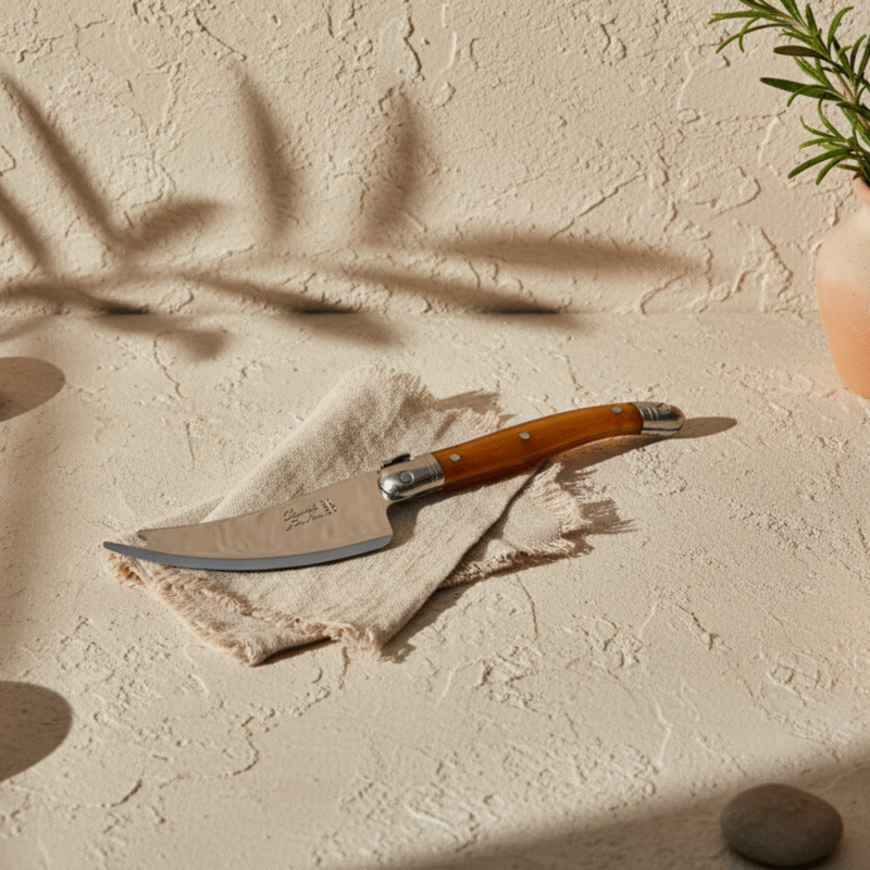 Laguiole Pronged Knife, Orange