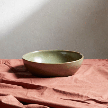 Gaia Large Bowl, Celadon