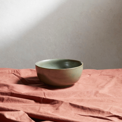 Gaia Medium Bowl,Celadon