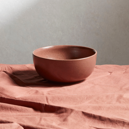 Gaia Medium Bowl,Mahogany
