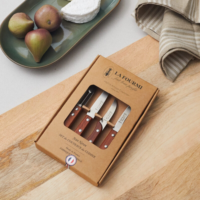 La Fourmi Natural Wooden Kitchen Tools, Set of 4 - Image 2