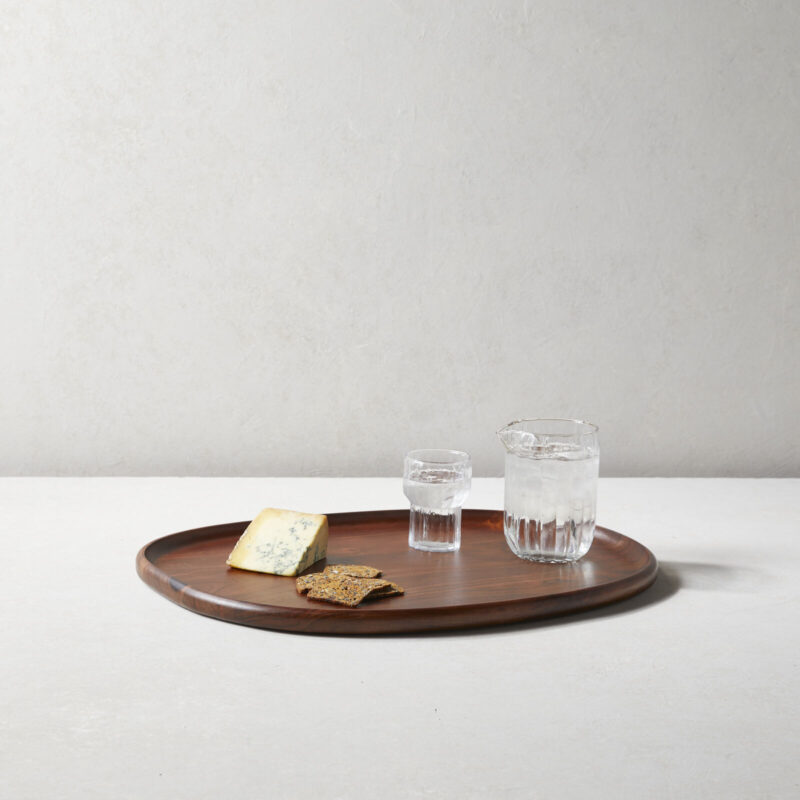 Talo Medium Acacia Tray, Walnut