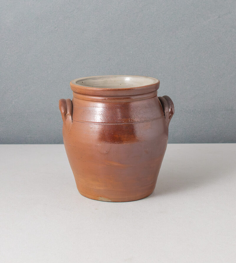 Poterie Renault Barrel Crock - Extra Large (2.5L) - Salt "bis"