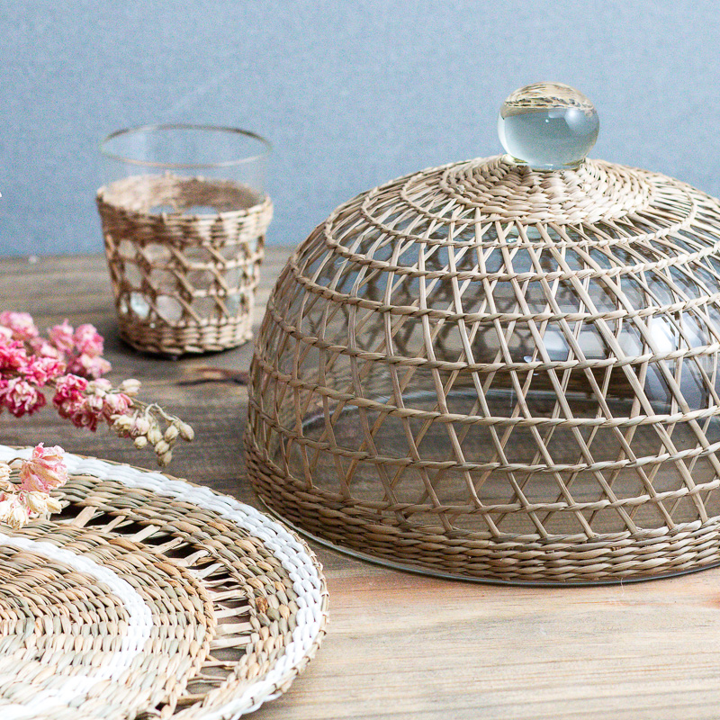 Seagrass Cage Cloche