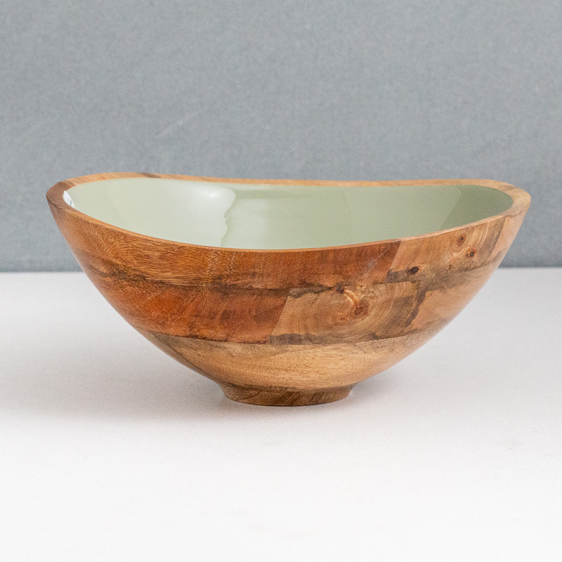 Madras Large Bowl, Sage