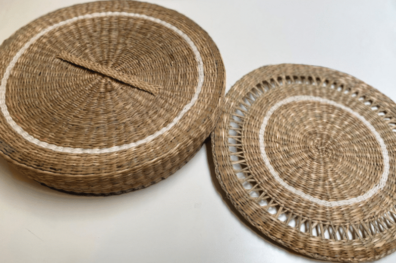 Seagrass White Placemats, Set of 6